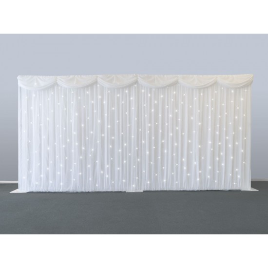 Starcloth Backdrop White LED - Limited offer!! Starcloth Backdrop White LED - Limited offer!!