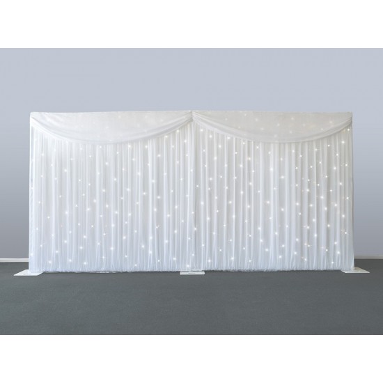 Starcloth Backdrop White LED - Limited offer!! Starcloth Backdrop White LED - Limited offer!!