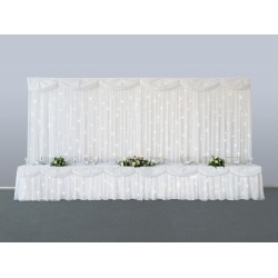 Deluxe Wedding Backdrop plus colour select