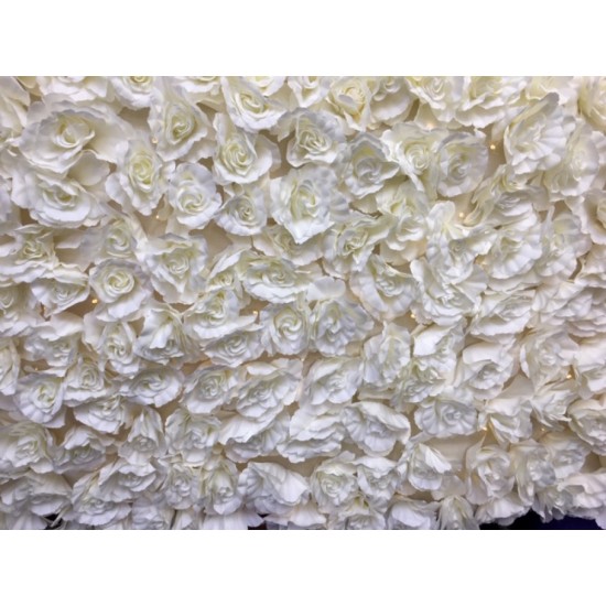 Ivory Rose cake table skirt with lights Ivory Rose cake table skirt with lights