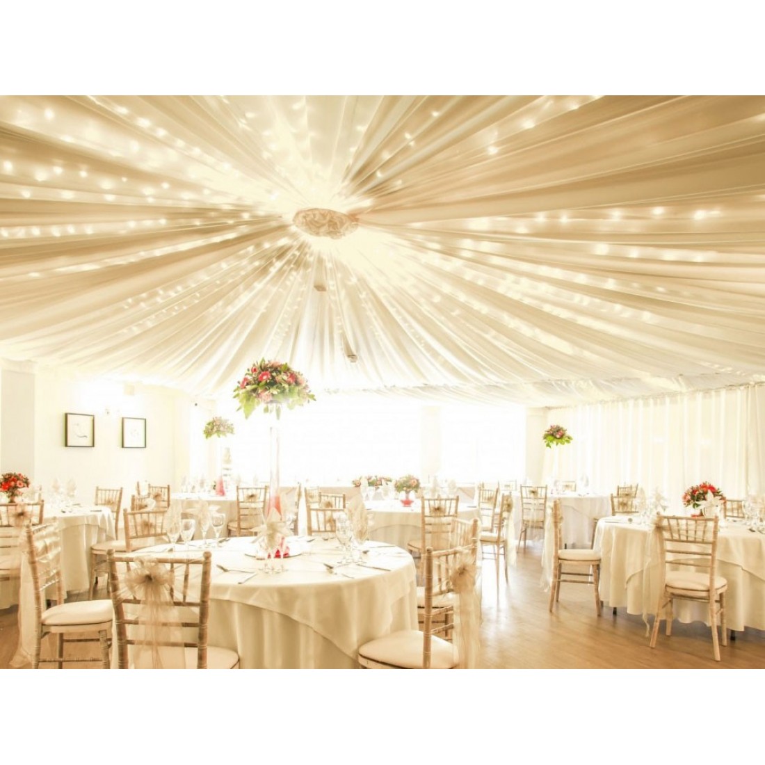 DIY Ceiling Drape Kit Mirage Wedding Backdrops