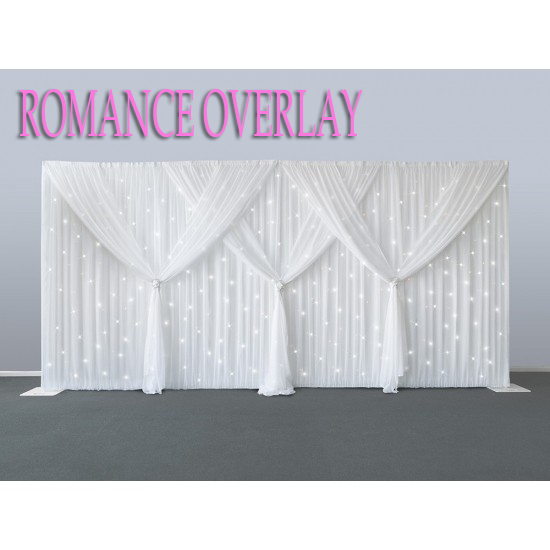 Premier Starlight Wedding Backdrop - Full Spectrum of colours inc Warm or Cool white