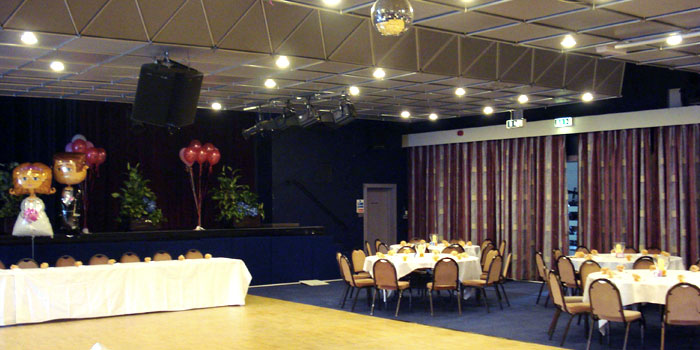community hall wedding venue transformation