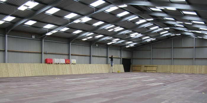 warehouse wedding decor